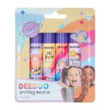 DeeDoo Kids Assortiment Baume lèvres 4x2.8gr Positive Vibes