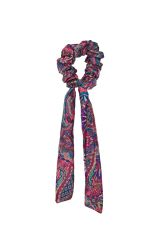 Chouchou 2en1 foulard amovible bohème multicolore 332503