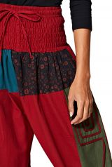 Pantalon en coton collection hiver à ceinture élastique Raphael