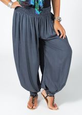 Pantalon Femme Gris Grande taille type Aladin Edena 317369