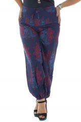 Pantalon grande taille avec imprimé original et coloré Katsy 291912