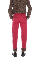 Pantalon homme chino rouge original slim pas cher Hélios 314304