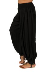 Pantalon Noir Aladin pour femme Grande taille Edena 283783