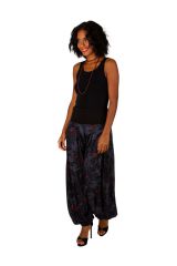 Pantalon pour femme avec un imprimé ethnique original Liwou 