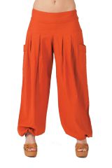 Pantalon Rouille pour Femme Yoga ou Détente Audric 282255