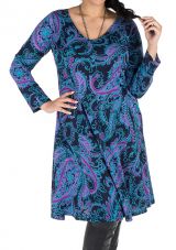 Robe automne hiver Originale colorée pour femme Pulpeuse Mayuchan 300413