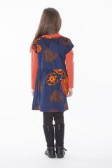 Robe colorée pour petite fille pas chère avec un imprimé 287436