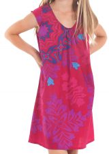 Robe d'été pour enfant Prissy Originale et Colorée Fuchsia 279896