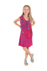 Robe d'été pour enfant Prissy Originale et Colorée Fuchsia 279897