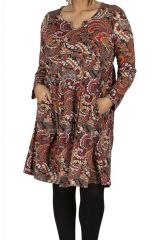 Robe femme grande taille bohème colorée Monza 320897