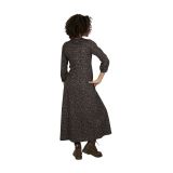 Robe femme longue tendance bohème noire Machalou