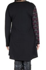 Robe femme ronde à col carré et imprimé originaux ethniques Lolita 302149