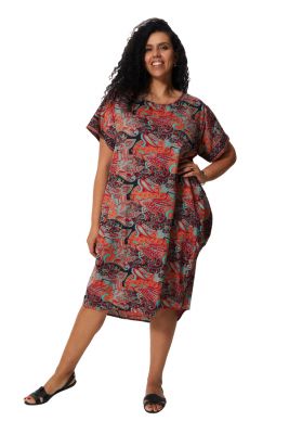 Walaka 2019 Chic Robe Boheme Femme Grande Taille Manches Longues pour Femmes 