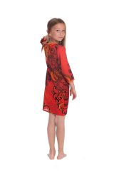 Robe Orange pour Enfant type Orientale et Colorée Yasmine 280649