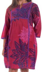 Robe pour Enfant Fushia type Orientale et Colorée Yasmine 280645