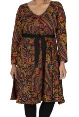 Robe pour femme en grande taille colorée Gwanda 322686