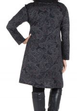 Robe tunique à col ample collection automne-hiver Heena 301411