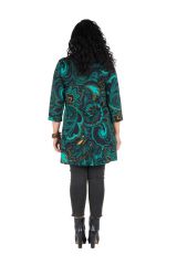 Robe tunique avec magnifique imprimées en coton Blunaya 301771