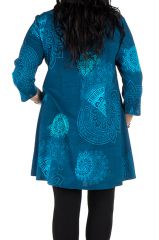 Robe tunique imprimée colorée Amolik 301783