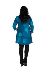 Robe tunique imprimée colorée Amolik 301786