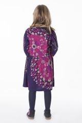 Robe violette fun style espagnol pour enfant 287300