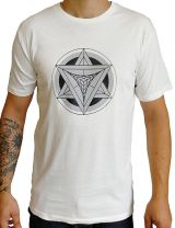 T-shirt homme en coton avec logo géométrique Jake 297259