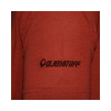 T-shirt rouge homme en coton avec logo géométrique noir Jake 297394