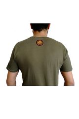 Tee-Shirt Kaki à connotation Maya imprimé et Original Braddy 297485