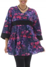 tunique coupe empire avec manches kimono Alix 291931