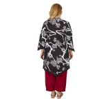 Tunique kimono été grande taille femme nature Frankeneim