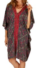 Tunique ou robe d'été ample et fleurie pour femme Sambava 314775